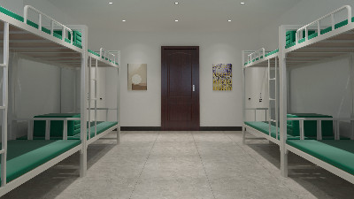 开学季：学生宿舍铁床温馨设计